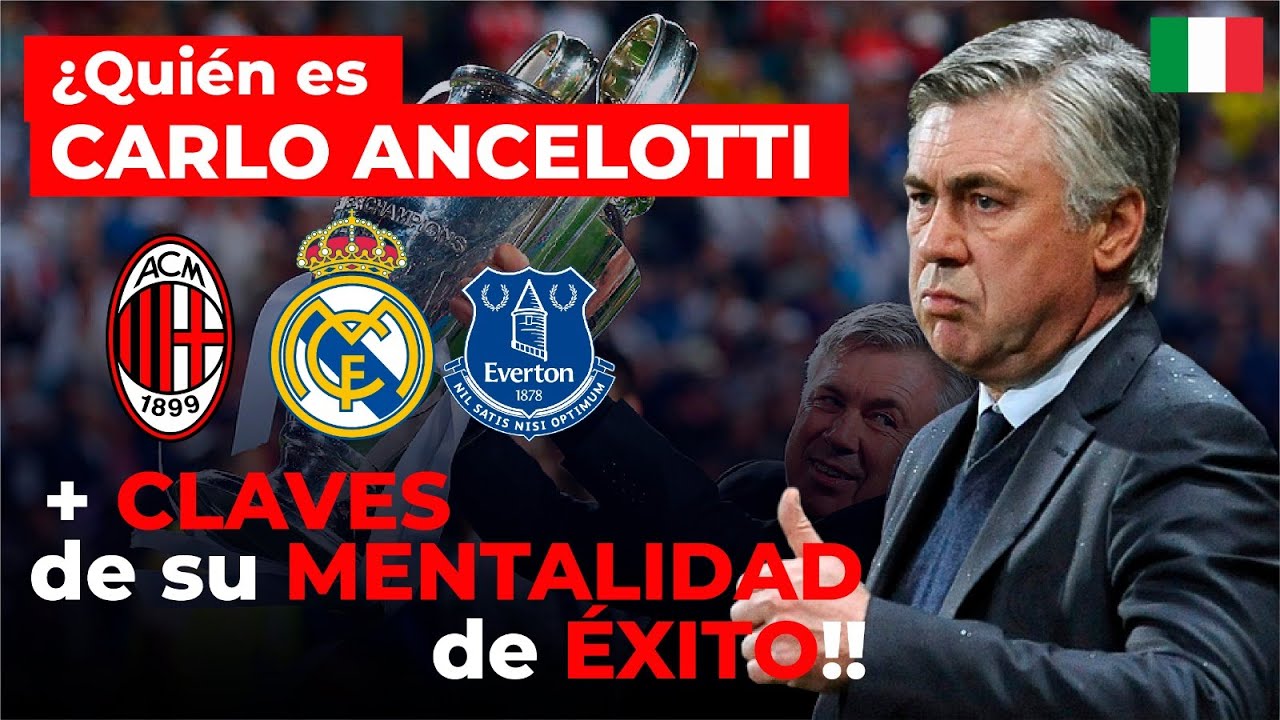 ▶️¿Quién es CARLO ANCELOTTI? 🇮🇹   Su INCREIBLE Historia