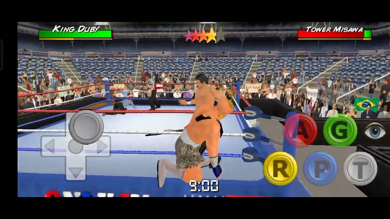 this is how to get 5 star on every matches in wrestling empire Booker mode