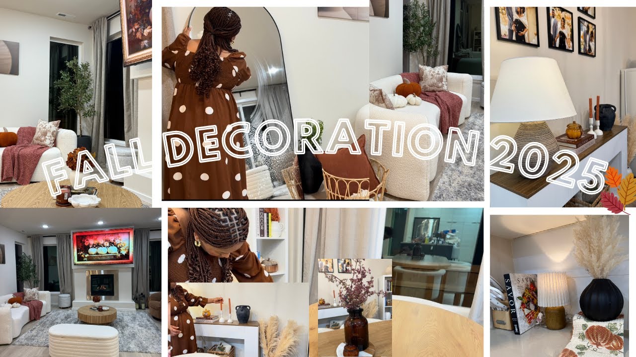 HELLO OCTOBER |NOUVEAUTE DANS MON SALON/ DECORATION MAISON AUTOMNE 2025 