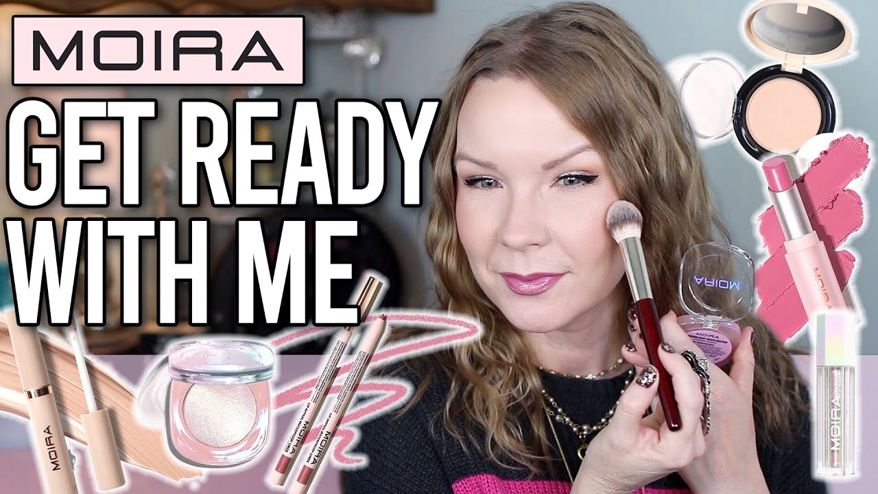 Trying More Moira Products! Get Ready with Me! | LipglossLeslie