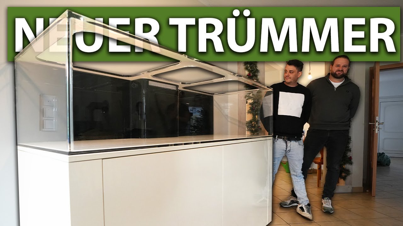 NEUER TRÜMMER für Sascha! - ACRYLAQUARIUM von New Wave Concepts