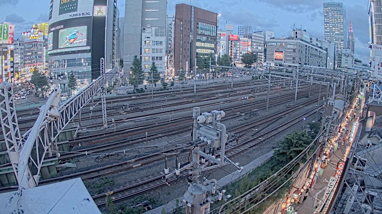 【LIVE】Tokyo Shinjuku JR Live Cam東京 新宿 鉄道 ライブカメラ OmoideYokocho 2024