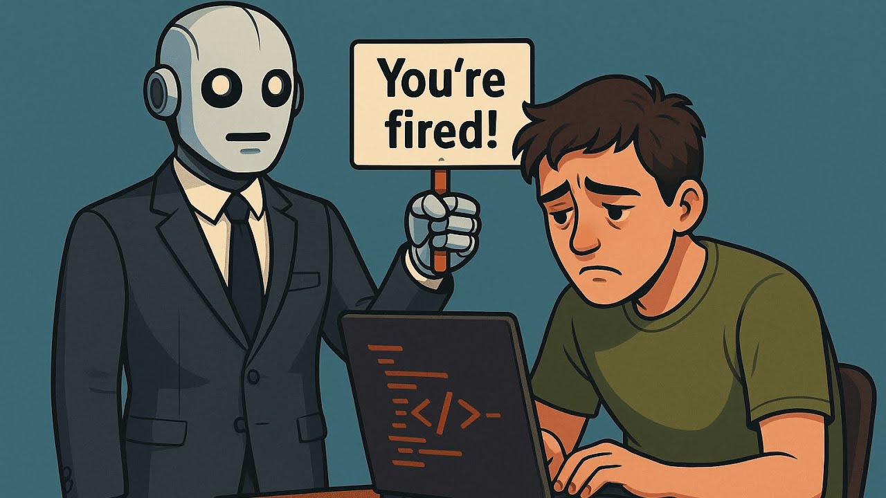 day in the life of getting replaced by AI