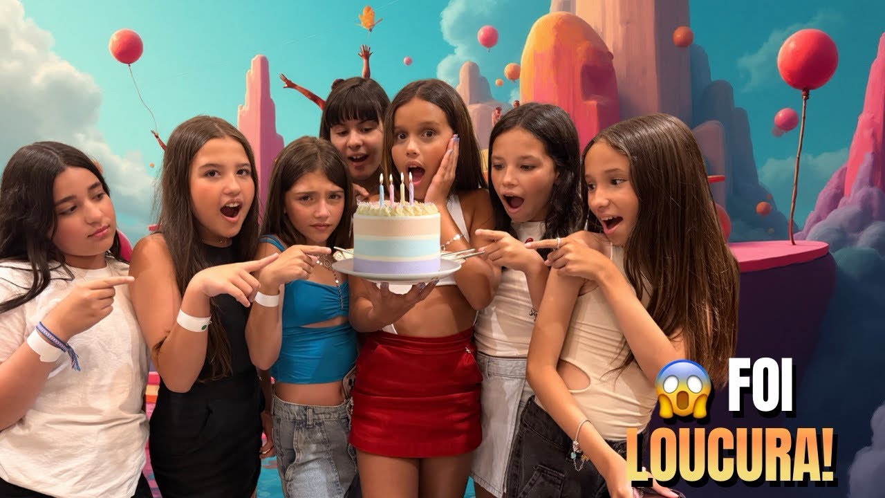 ANIVERSÁRIO DA MAFÊ NO PARQUE DE JUMP 🤸‍♀️🎉 | Foi diversão do começo ao fim!