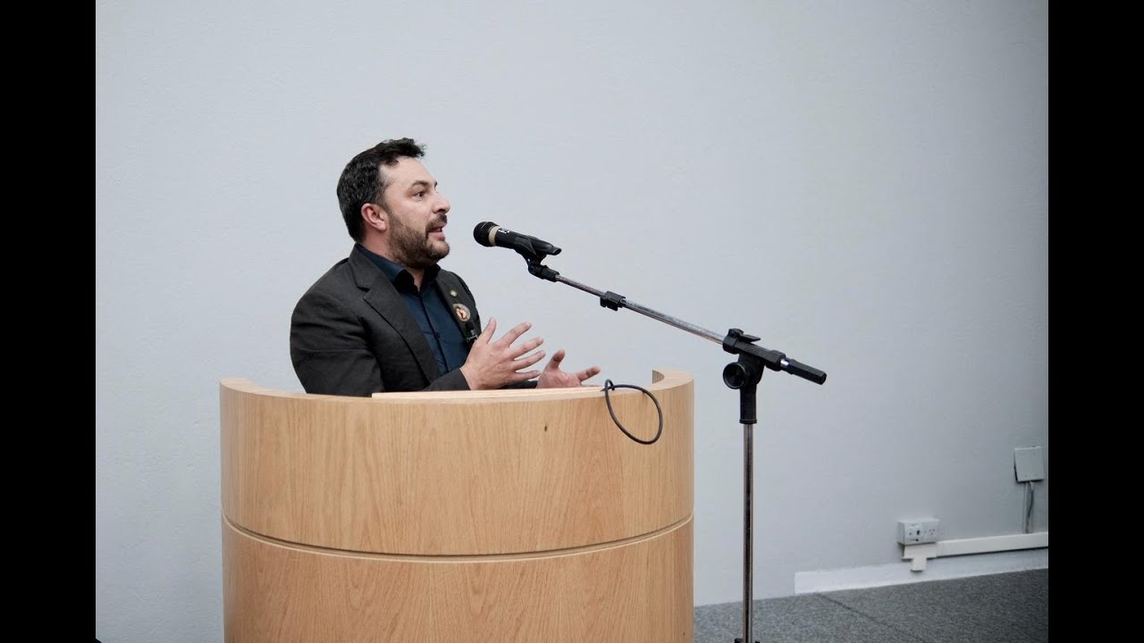 Discurso  no Lan&ccedil;amento da Divis&atilde;o de Prote&ccedil;&atilde;o Animal - Marcius Machado