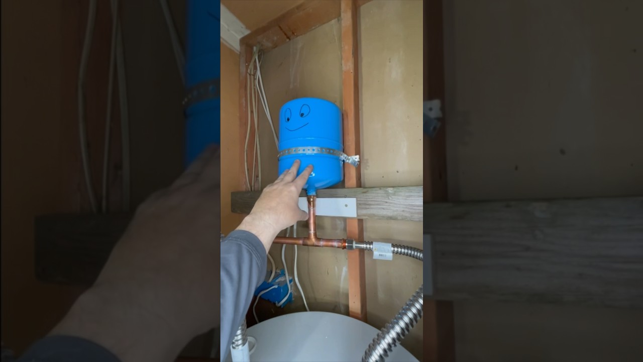 Does Your Water Heater Have An Expansion Tank?  #helpingothers #diy #plumbing