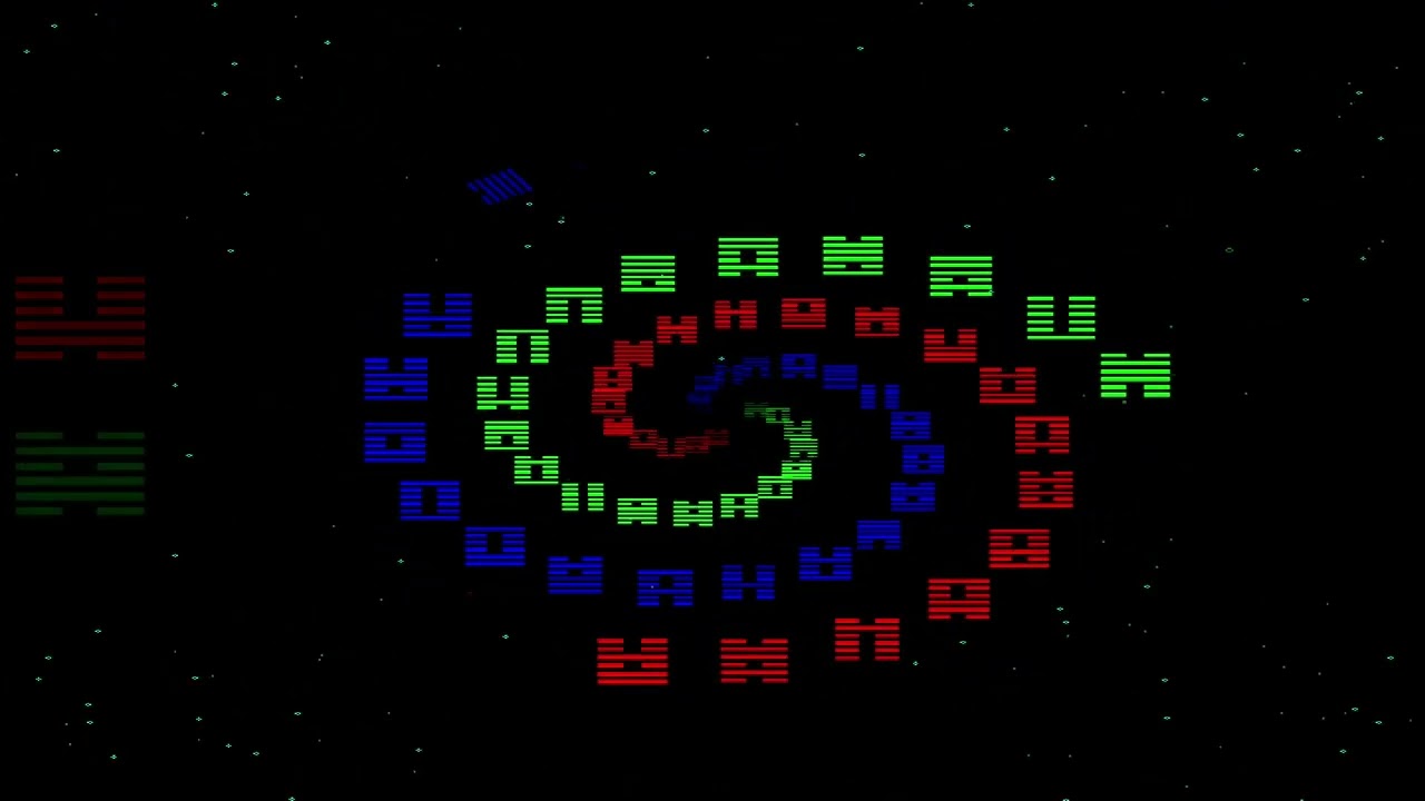 I-Ching Hexagrams Screensaver long run