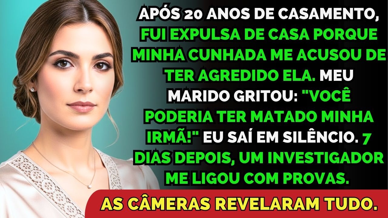 20 Anos Casada... Fui Expulsa Por Mentiras Da Cunhada. 7 Dias Depois, Um Investigador Me Ligou.