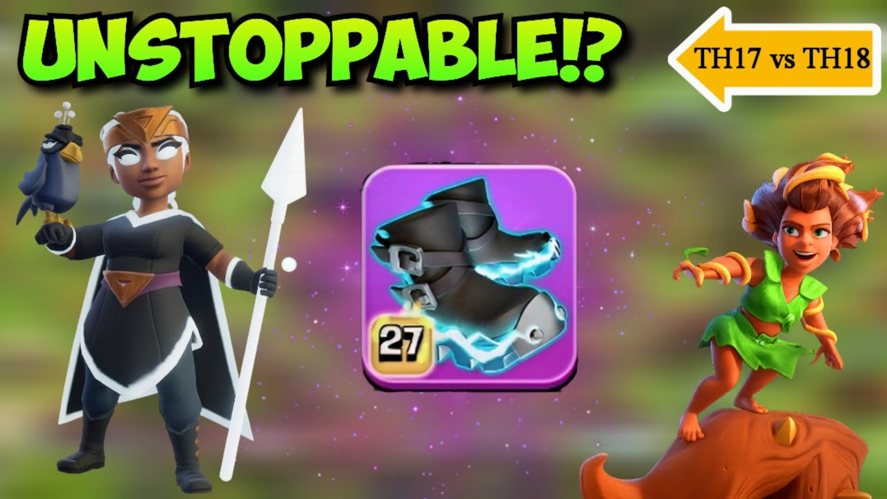 EASIEST 💯 RC Charge Root Rider Army for Ranked Battles | TH17 vs TH18