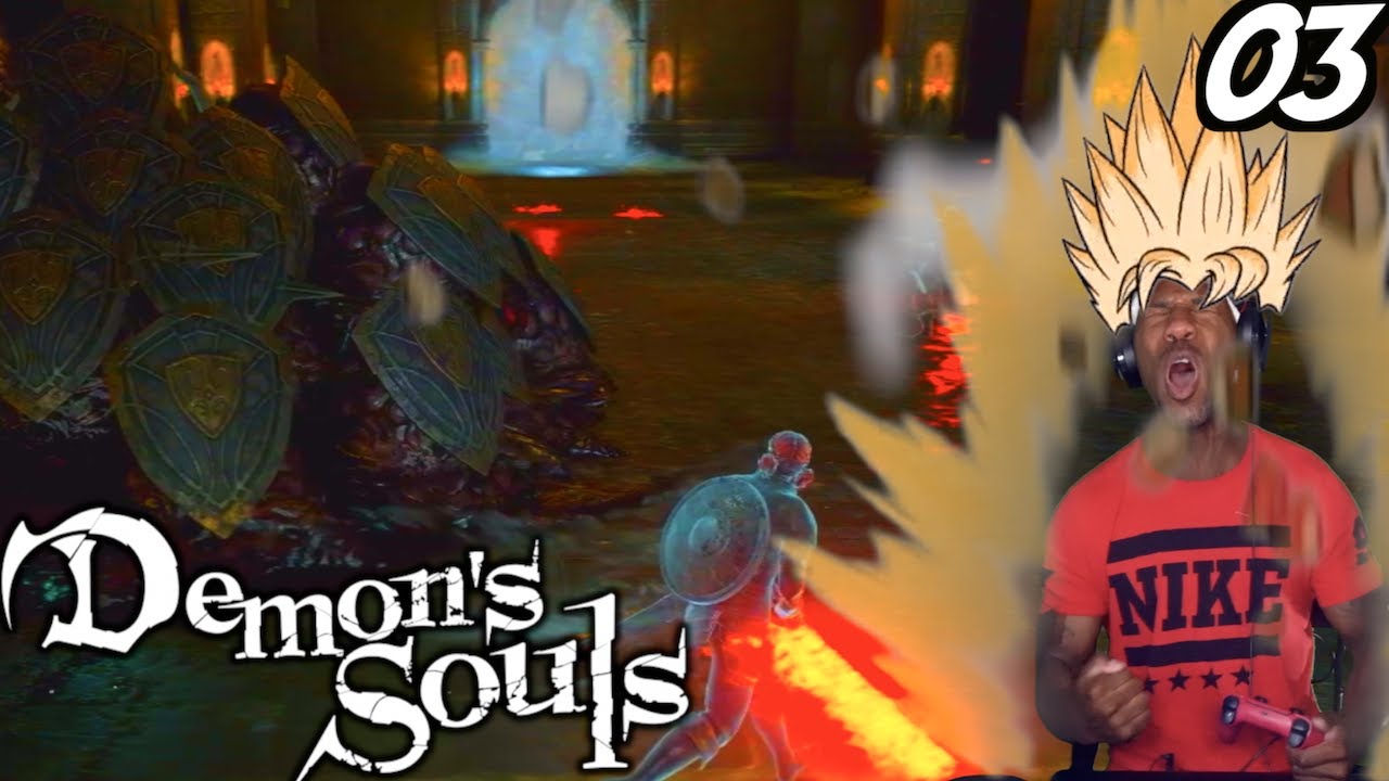 First Boss Battle | Demon's Souls | Lets Play 3