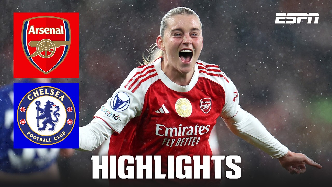 Arsenal on top despite Lauren James stunner for Chelsea 🔥| UEFA Women's Champions League Highlights