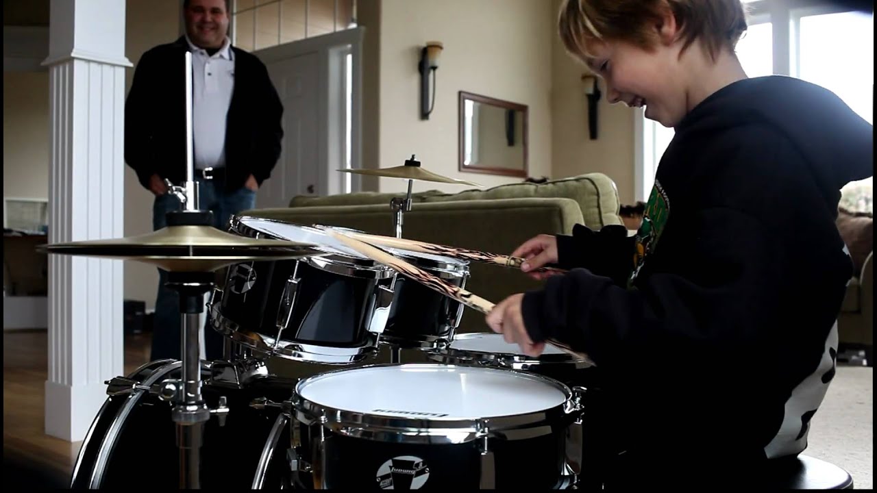 Birthday Drum Surprise