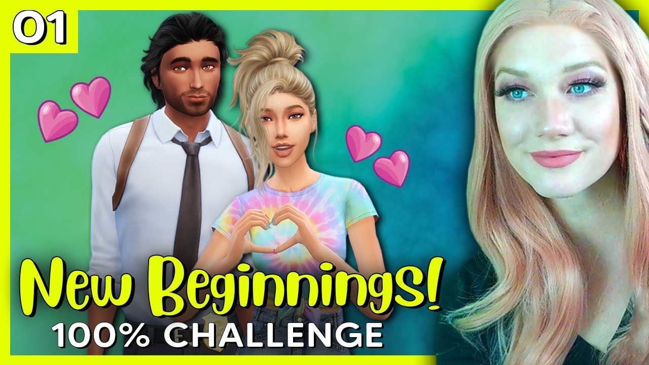 Let's Get Started! | 100% Challenge: Episode 01 | The Sims 4