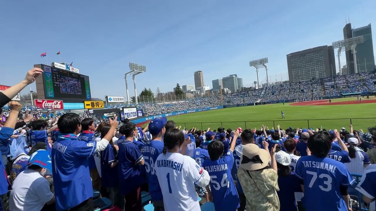 開幕3戦目　中日ドラゴンズ スタメン発表1-9 2024.3.31
