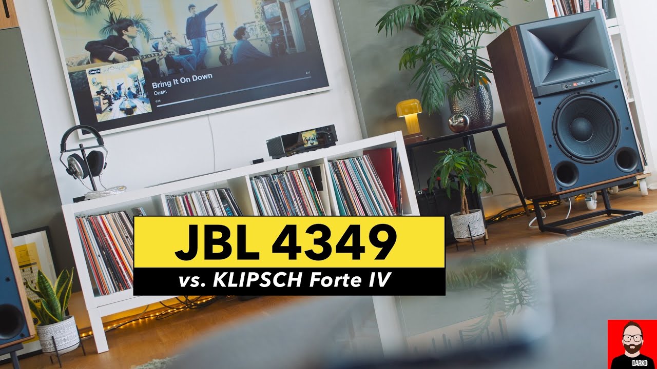 KAPOW! JBL 4349 (vs. KLIPSCH Forte IV)