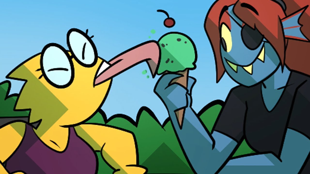 Alphys & Undyne ✔