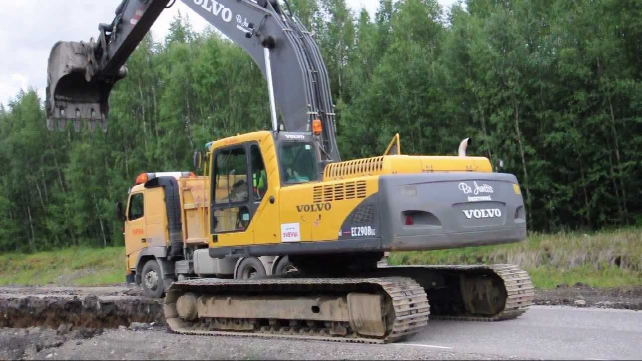Roadconstruction at Route 392 | Vägarbete på Väg 392 | Part II