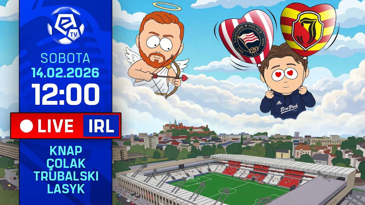LIVE IRL | CRACOVIA - JAGIELLONIA | Randka z Ekstraklasą | Transmisja meczu w C+ od 14:20