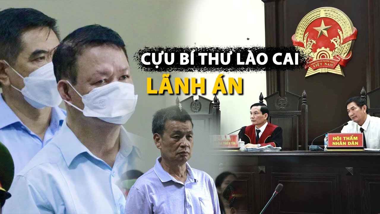 Cựu Bí thư Lào Cai Nguyễn Văn Vịnh bị tuyên 5 năm 6 tháng tù