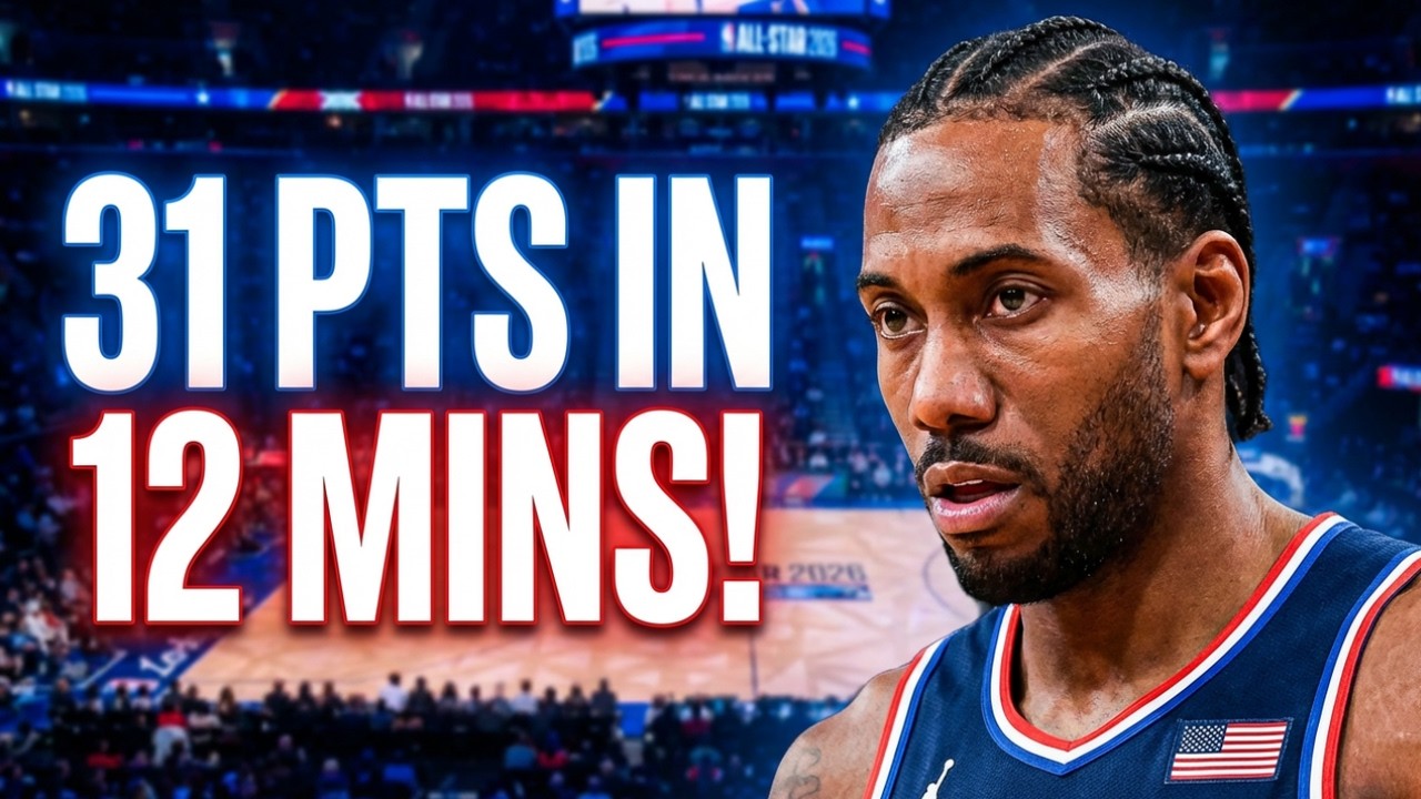 Kawhi Leonard's All-Star Performance Changed Everything | 31 PTS in 12 MIN