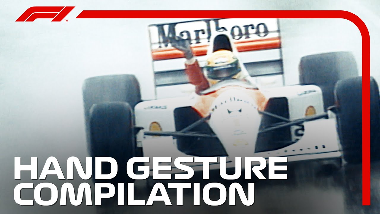 F1 Hand Gesture Compilation!