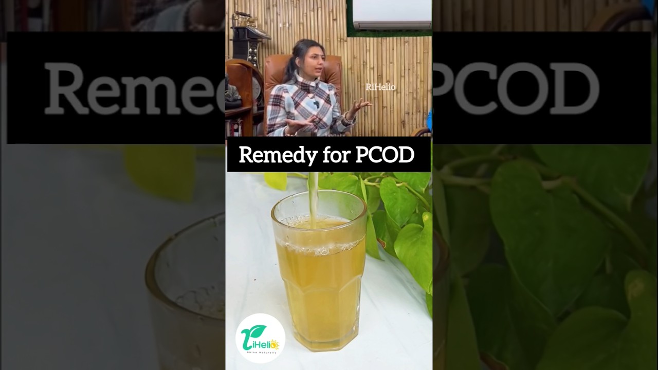 PCOD Home Remedy by Dr Upasana Vohra #shorts #periods #pcod #pcos