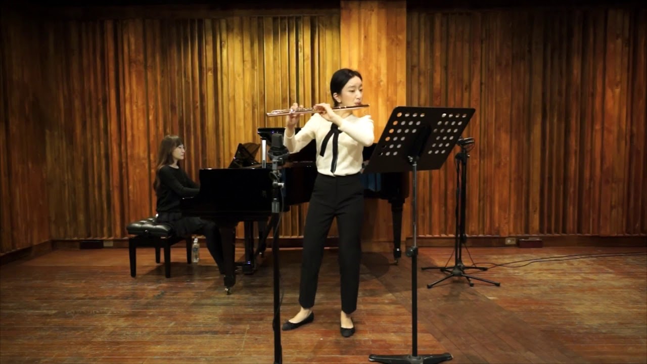 J.S.Bach Flute Sonata in b minor BWV.1030 1st,2nd mov. - Minjin Cho 조민진