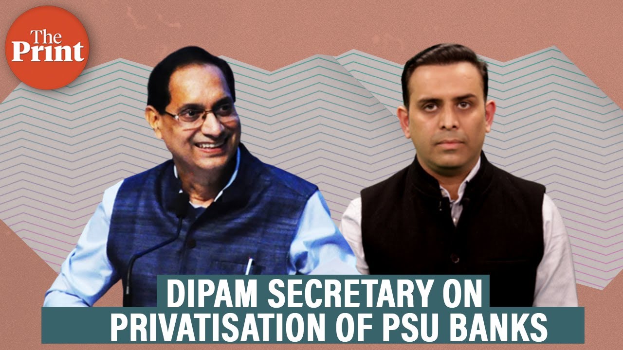 Privatisation of PSU banks not intended to take away jobs, says DIPAM Secretary Tuhin Kanta Pandey