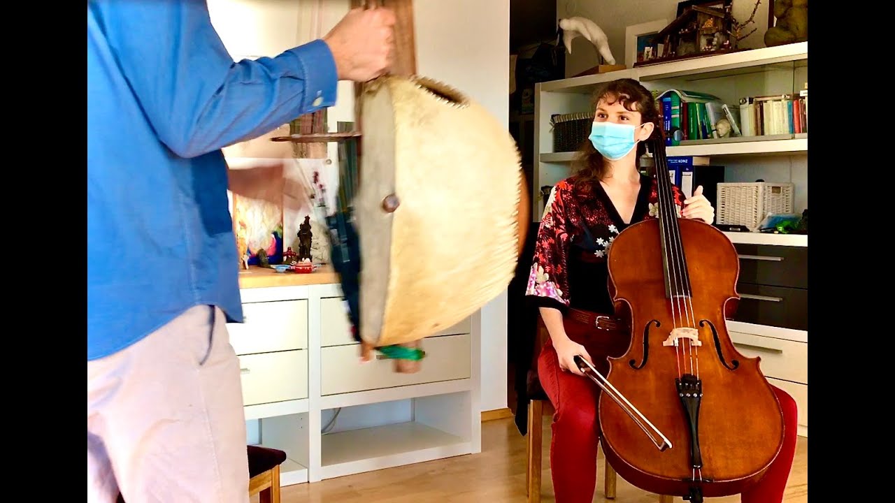 Delphine Cello und Kora CHARISIUS