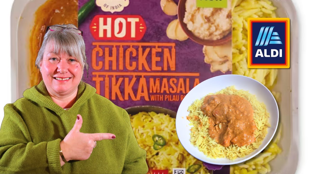 Острая ли курица Bilash Hot Chicken Tikka Masala от Aldi? Полная дегустация и обзор!