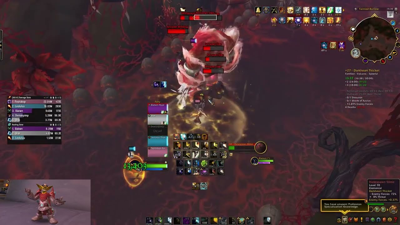 Holy Priest 27+ Darkheart Thicket | Fortified | Mob Fights | 10.2.6