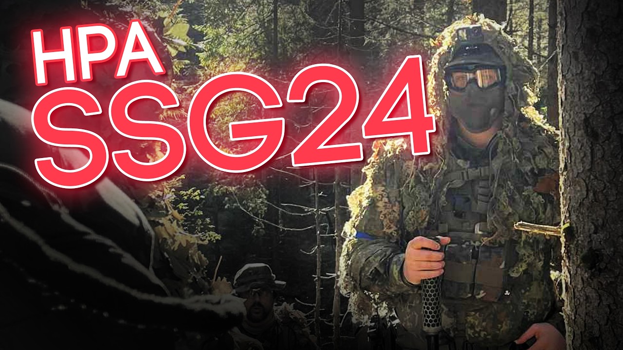 Sniping in the wind! - The ultimate AIRSOFT challenge with the Novritsch SSG24 with Mancraft hpa!!
