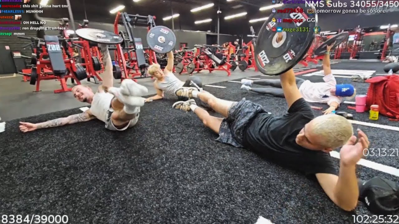 FaZe Goes To The GYM (ft. Jason, Stable Ronaldo, Adapt, Plaqueboymax, Silky, Lacy)