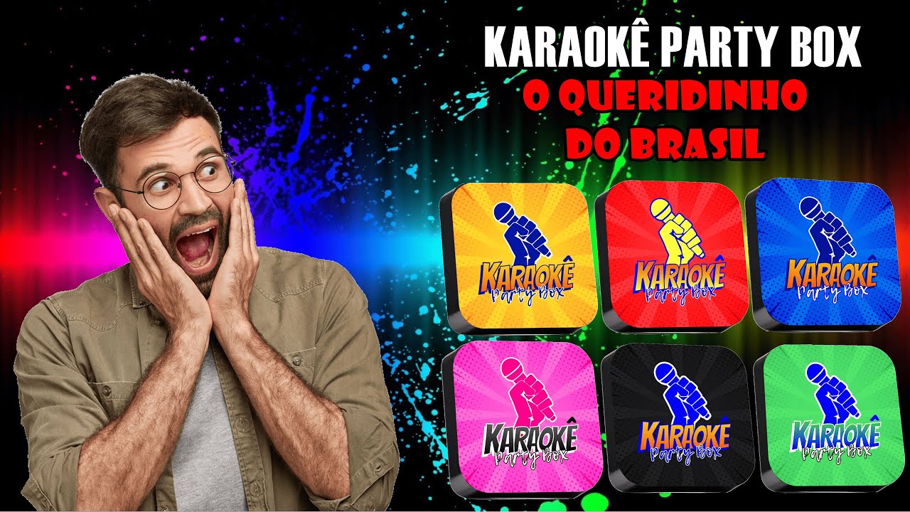Conheça o Karaokê Party Box. O mais novo e queridinho Karaokê do mercado.
