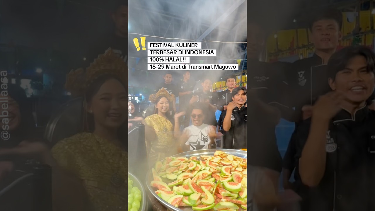 Roadshow kuliner viral Indonesia hadir di Jogja (18-29 Maret) Transmart Maguwo