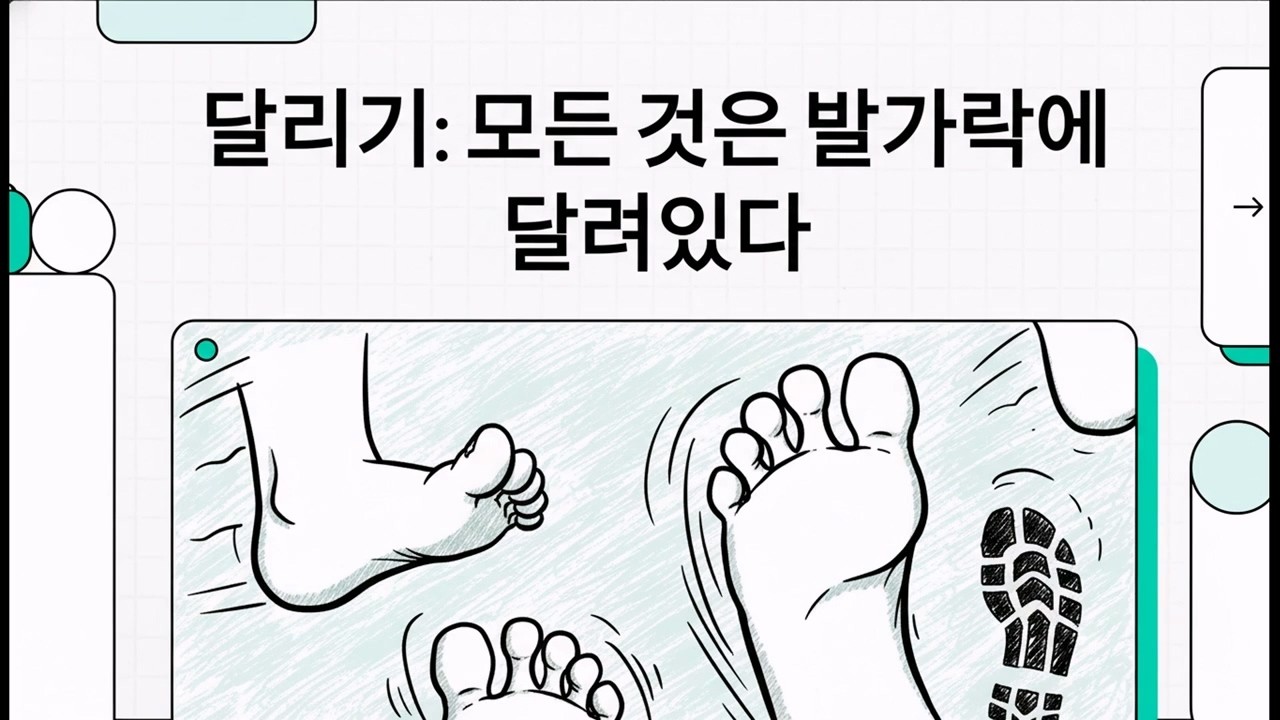 달릴 때 발가락이 오그라든다면? 당장 멈춰야 하는 이유