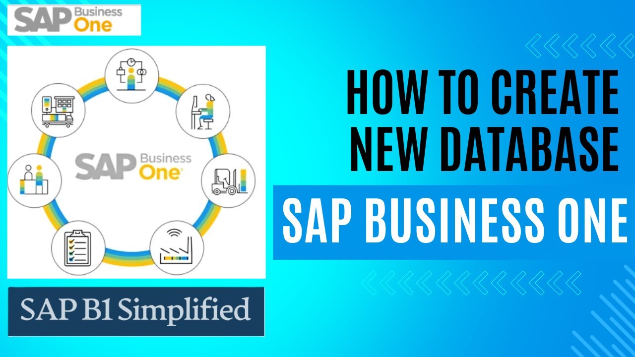 How to Create a New Database in SAP Business One | SAP Business One | SAP B1 Simplified