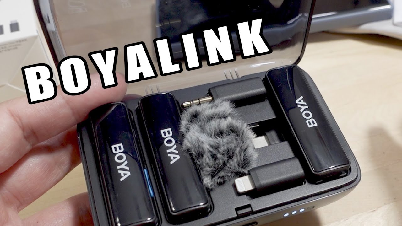 BOYALINK // VERSATILE ALL in ONE Wireless Microphone System 🎤