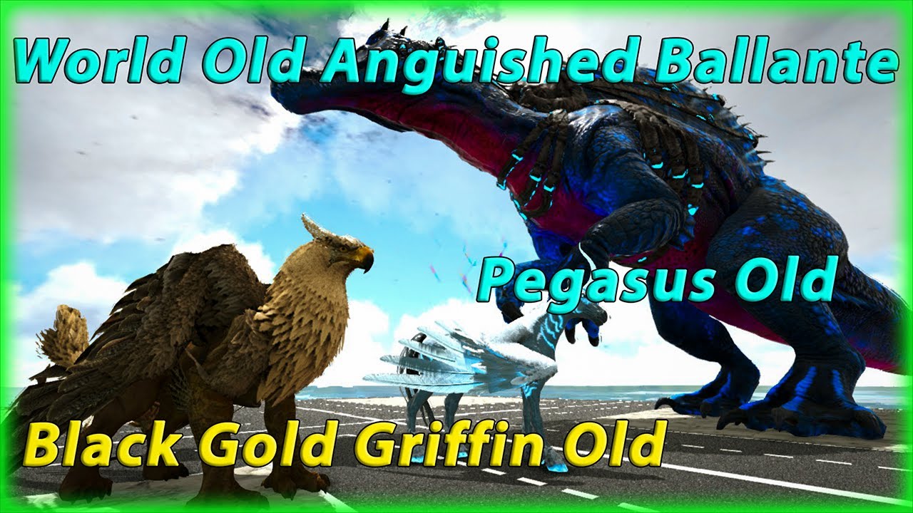 ARK: Abyss #19 M&igrave;nh Thu Phục World Old Anguished Ballante, Black Gold Griffin V&agrave; PegaSus Old - NSG