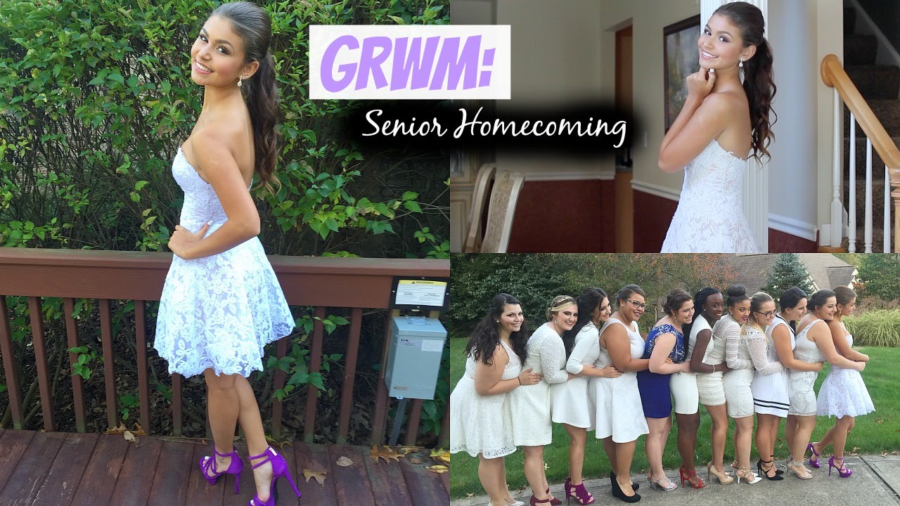 GRWM | Senior Homecoming