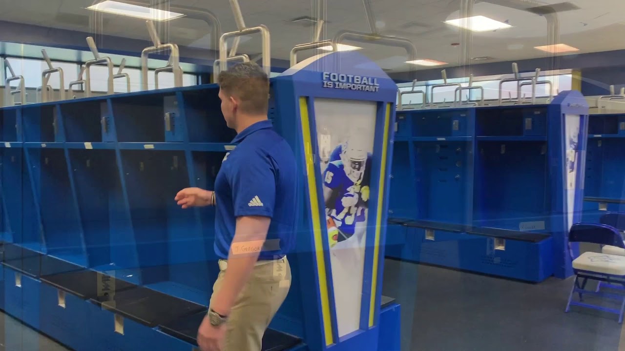 Limestone Football Locker Room Tour