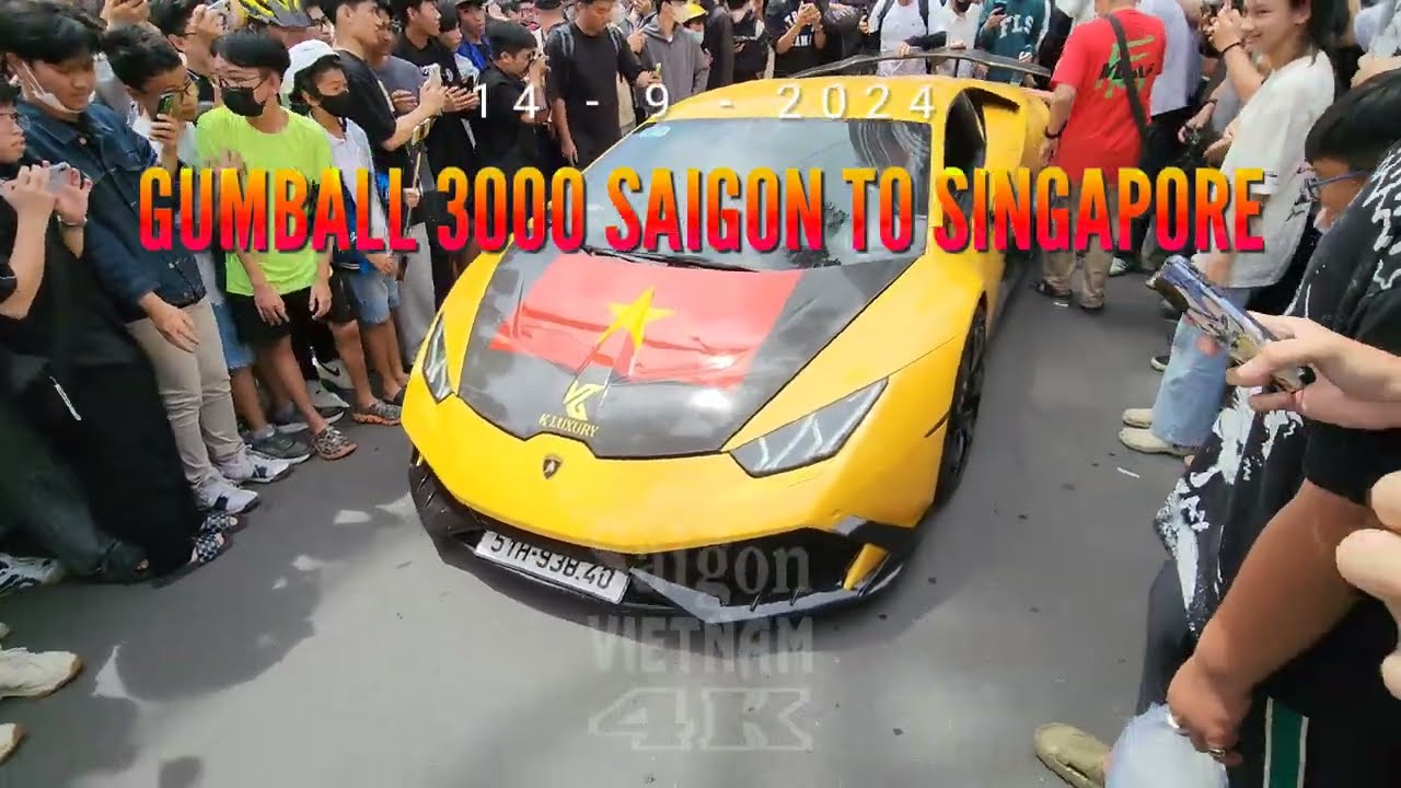 Gumball 3000 2024 Saigon to Singapore : Hành trình siêu xe độc hiếm trên thế giới