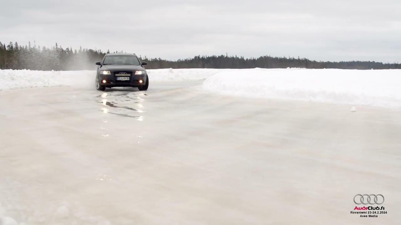 Audiclub Finland ice track event Rovaniemi 2024 - Short 2
