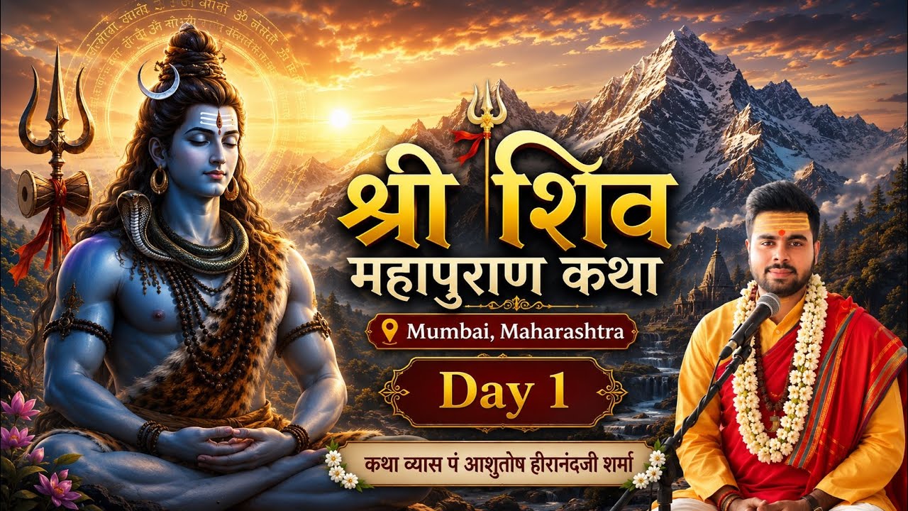 “ SHRI SHIV MAHAPURAN  KATHA - Day 1 | Swami Ashutoshji maharaj |“