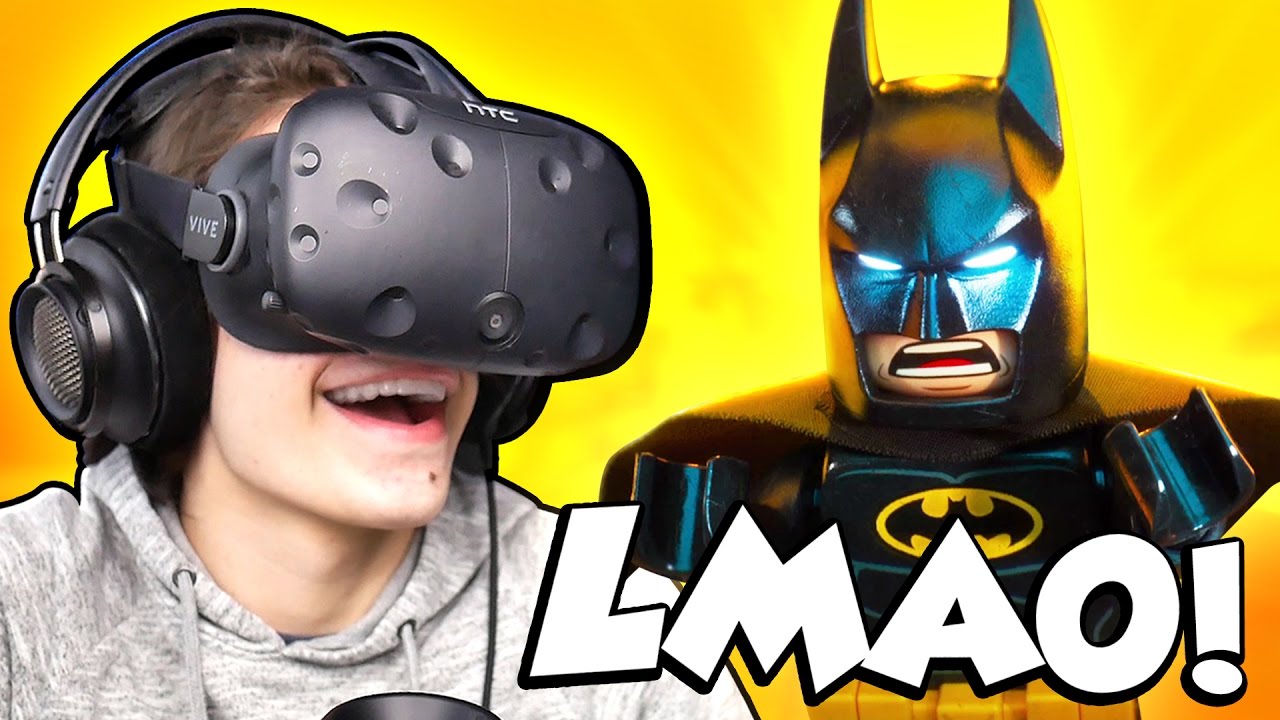 LEGO BATMAN IN VIRTUAL REALITY!  | Lego Batman VR Experience (HTC Vive Gameplay)