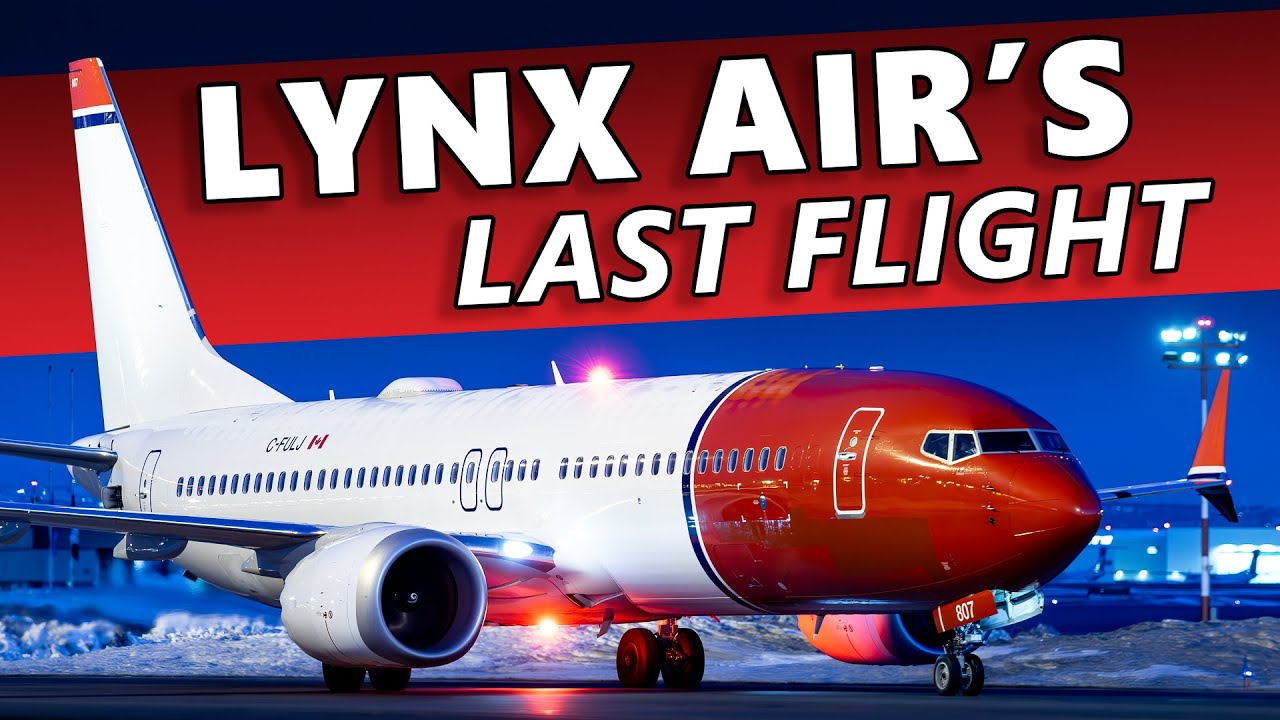 Последний полет авиакомпании Lynx Air