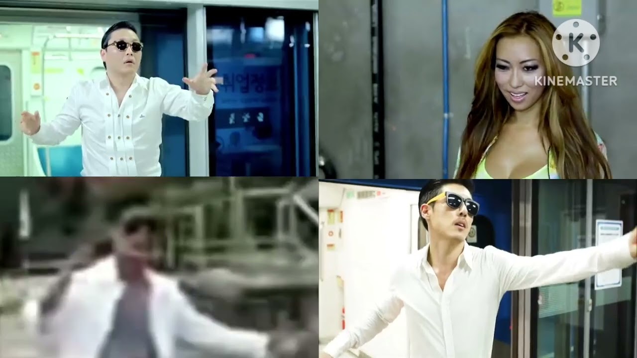 (MOST VIEWED VIDEO) 4 gangnam style by bedrock_music