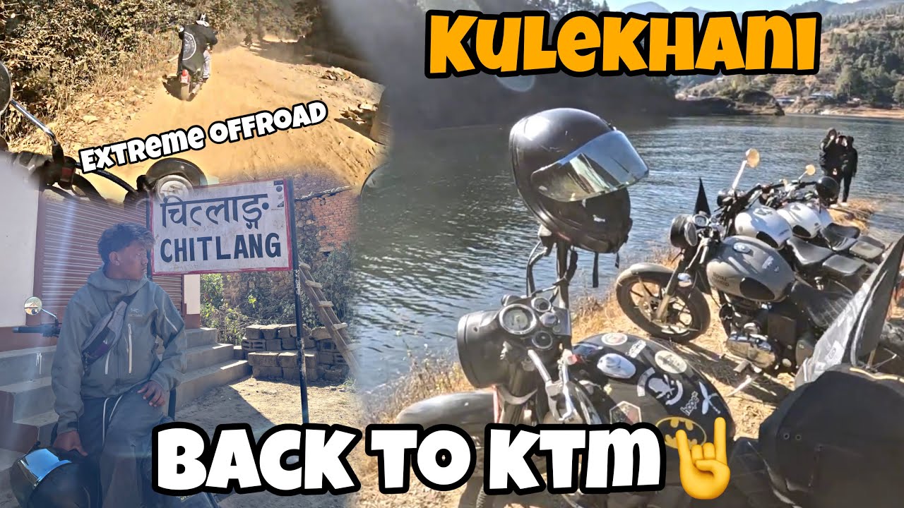 Chitlang Road Very Bad 😨 Ft. Custom hub 