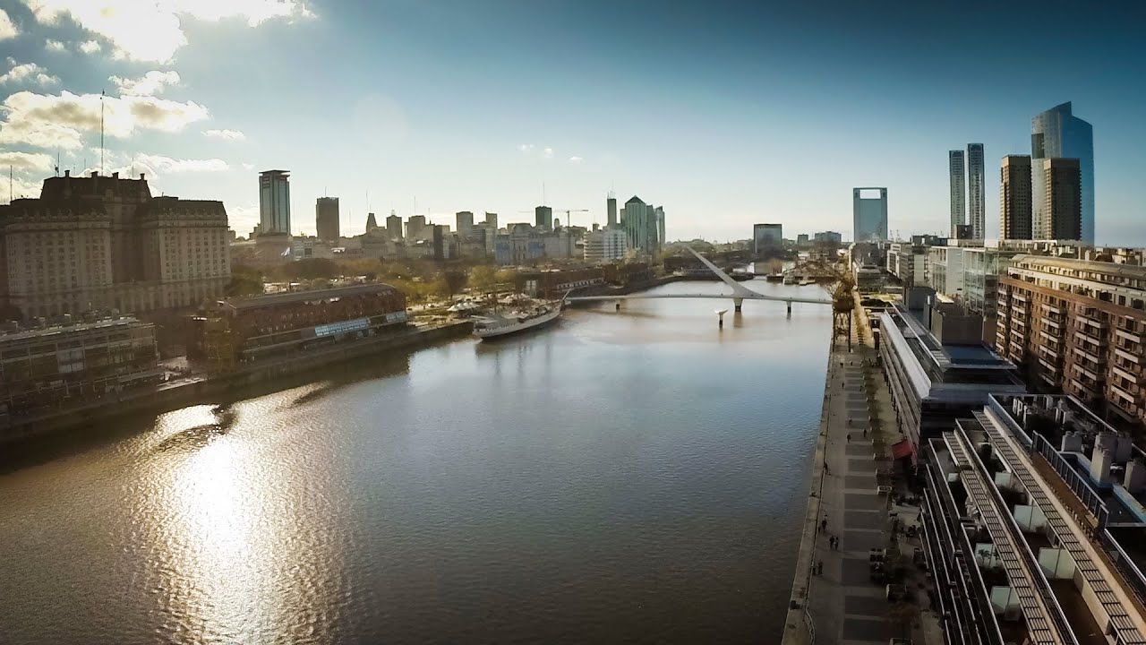 Buenos Aires desde un drone - Grabaciones aéreas en Full HD