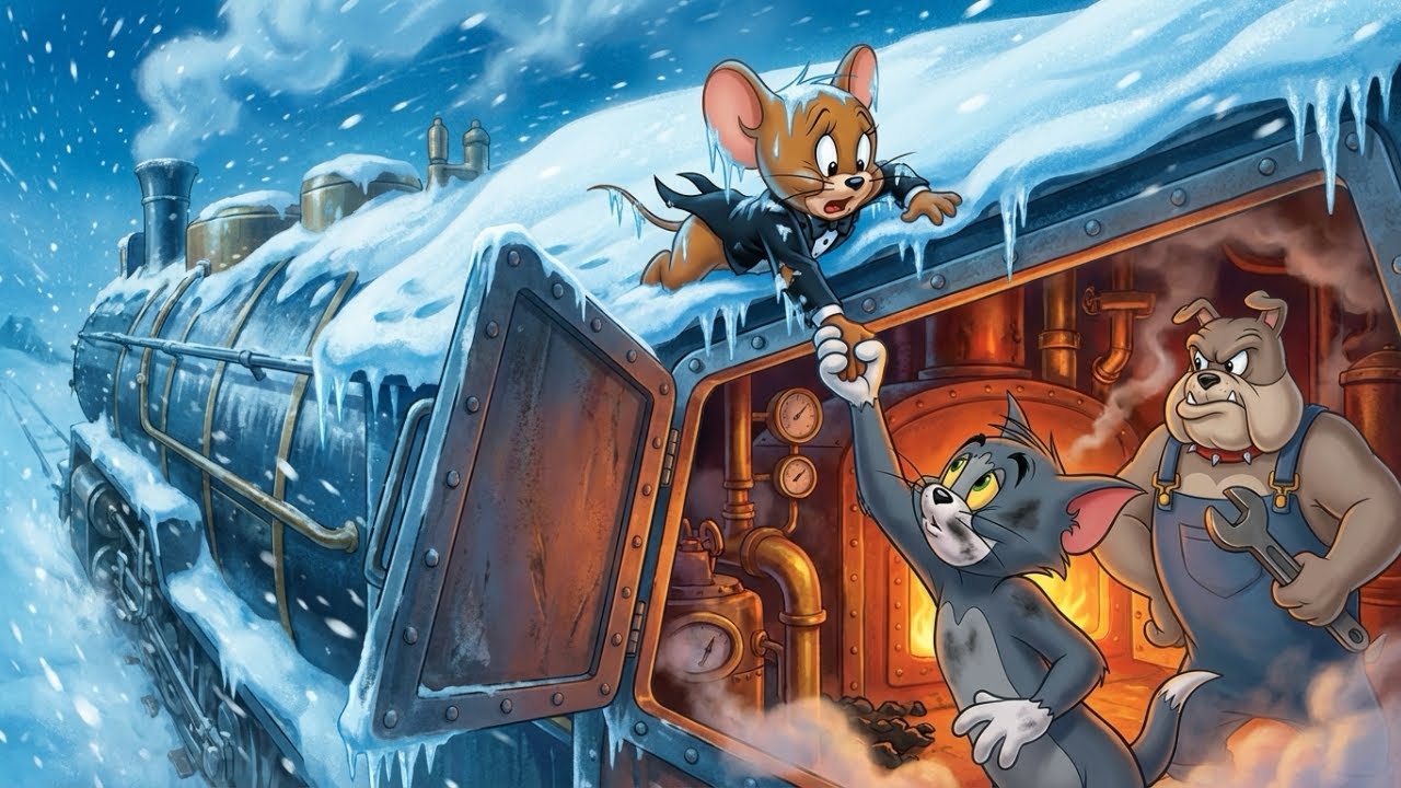 Jerry Leaves Tom to Freeze... So Tom and Spike Get Revenge! | Fanmade Tom & Jerry